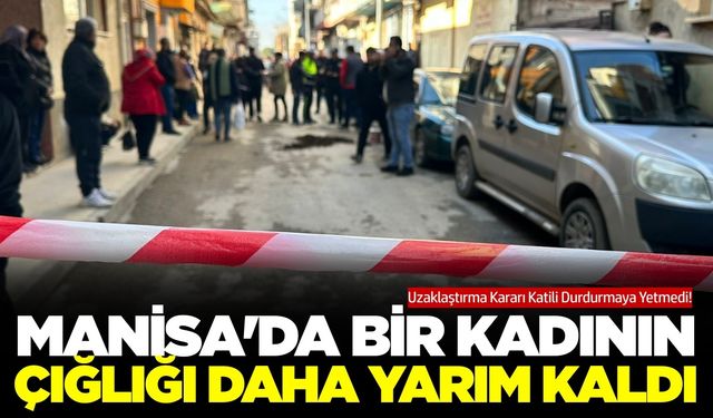 Manisa'da boşanma aşamasında olduğu eşini öldüren şahıs yakalandı