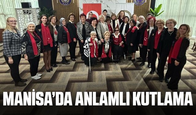Manisa'da Türk Kadınına Seçme ve Seçilme Hakkı verilişi kutlandı
