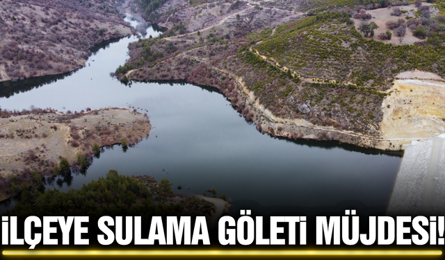 Manisa'nın ilçesinde tarıma can suyu olacak dev proje!