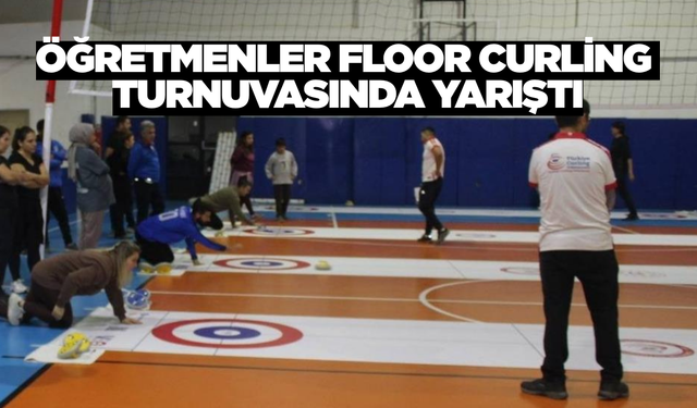 Köyceğizli öğretmenler Floor Curling'de yarıştı