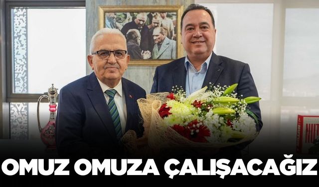 Başkan Dutlulu, Esnaf Kefalet Kooperatifleri Birliğini Ağırladı: "Omuz Omuza Çalışacağız"