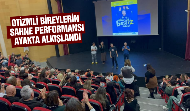 Otizmli bireylerin performansı büyük beğeni topladı