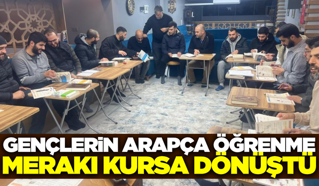 Salihli’de Arapça kursuna yoğun ilgi