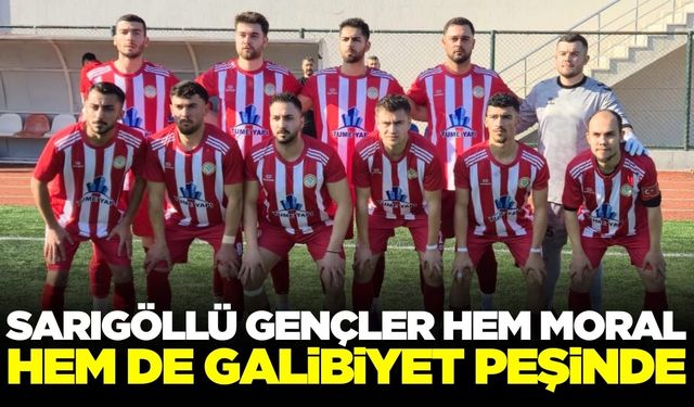 Sarıgöllü gençler evinde Seyrantepespor'u ağırlayacak