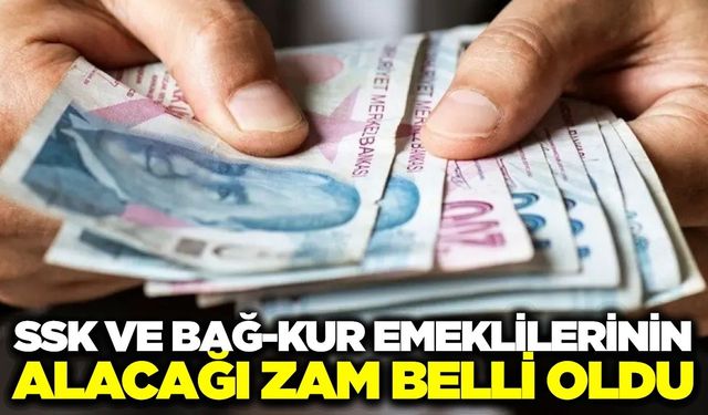 SSK ve Bağ-Kur emeklilerinin maaş artış oranı belli oldu