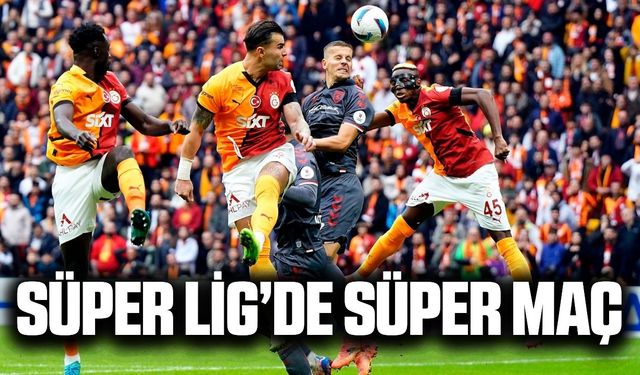 Lider Galatasaray, evinde Samsunspor'u ağırlıyor
