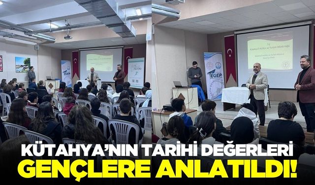 Kütahya'da "Nesilden Nesile Kültürel Miras" sunumu