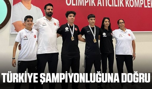 Egeli sporcu Türkiye şampiyonluğuna doğru