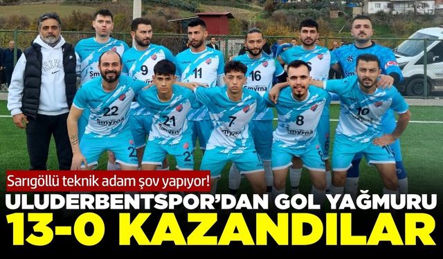Uluderbentspor'dan yıkıcı performans