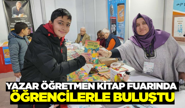 Öğretmen Yazar Ümmühan Musan'a Denizli Kitap Fuarı'nda yoğun ilgi!