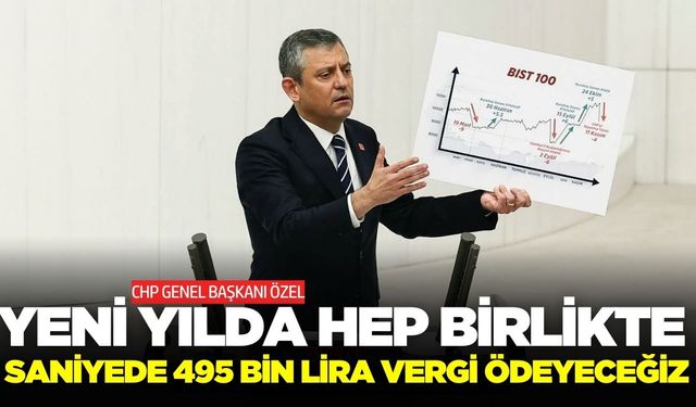 Özgür Özel, "AK Parti'nin kara düzeni budur"