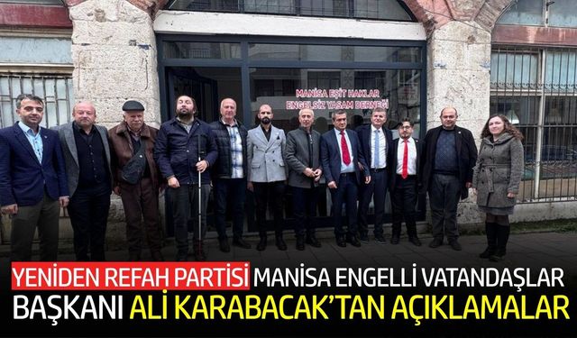 Yeniden Refah Partili Başkan Karabacak'tan ziyaret!