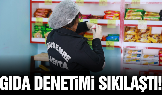 Yunusemre’de okul çevrelerinde gıda denetimi!