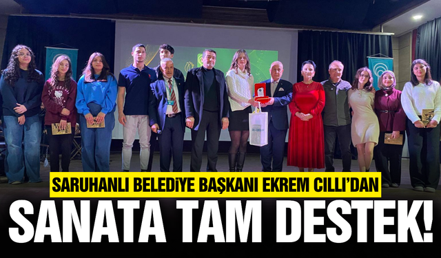 Başkan Ekrem Cıllı: "Sanatın ve Edebiyatın Her Zaman Destekçisi Olacağız"