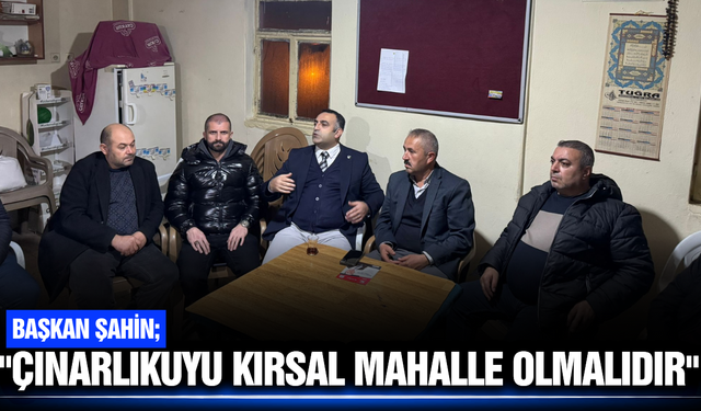 Yeniden Refah Partisi, Çınarlıkuyu’da sorunları dinledi