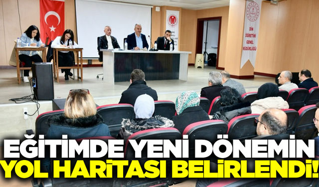 Demirci'de eğitimin yol haritası belirlendi!