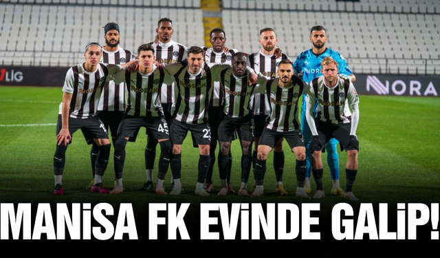 Manisa FK, evinde tek golle kazandı!