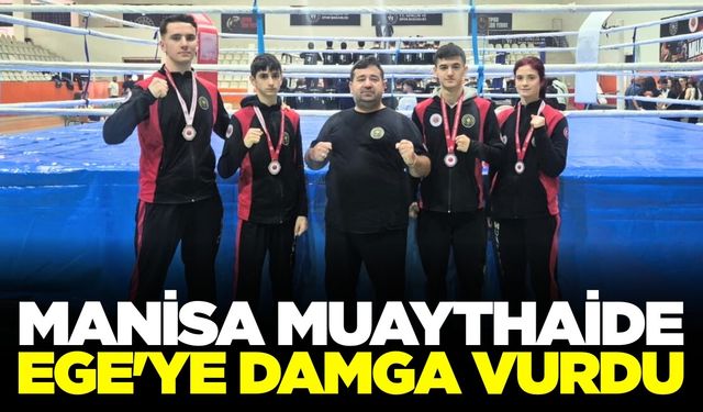 Manisa takımından büyük başarı: 38 madalya kazandılar