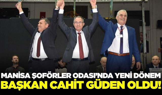 Manisa Şoförler Odası’nda Değişim Rüzgarı: Yeni Başkan Cahit Güden!