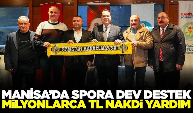 Manisa'da amatör spora rekor destek