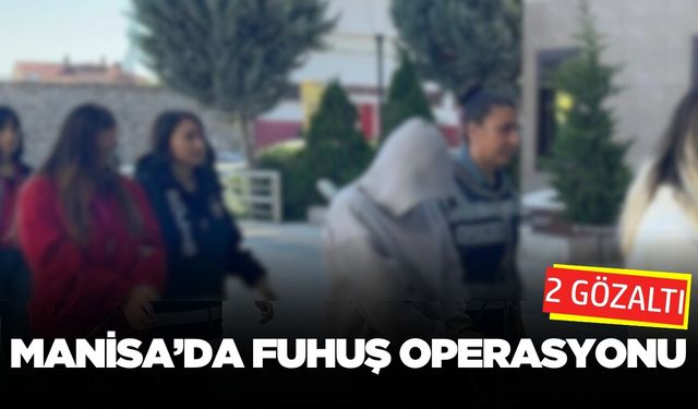 Salihli'de masaj salonuna 'fuhuş' baskını