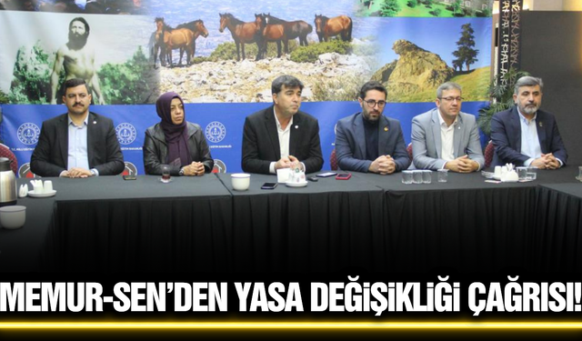 Memur Sen Manisa’dan çağrı: "4688 sayılı kanun değişmeli!"