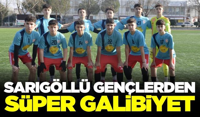 Sarıgöl’ün Gençleri güçlü rakibini devirdi