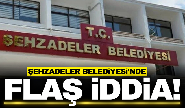 Şehzadeler Belediyesi'nde şok istifa iddiası