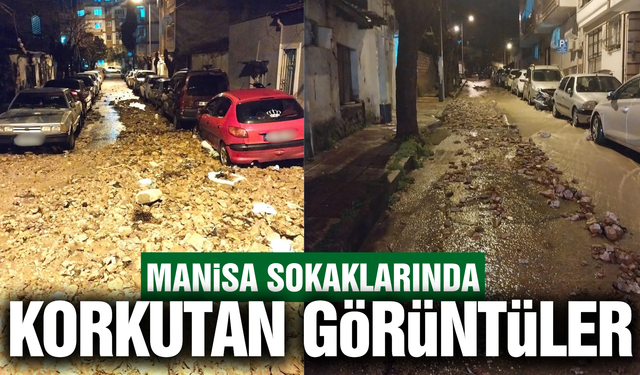 Şehzadeler'de sağanak sonrası belediye ekiplerinden hızlı müdahale