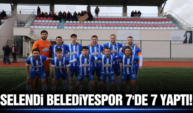 Selendi Belediyespor namağlup yoluna devam ediyor!