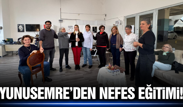 Yunusemre'de alzheimer hastaları için nefes eğitimi