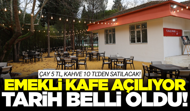 Yunusemre’de Emekli Kafe hizmete açılıyor!