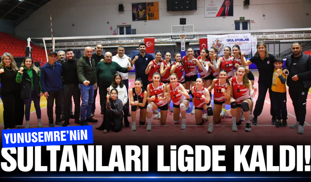 Yunusemre'nin genç sultanlarından büyük başarı!