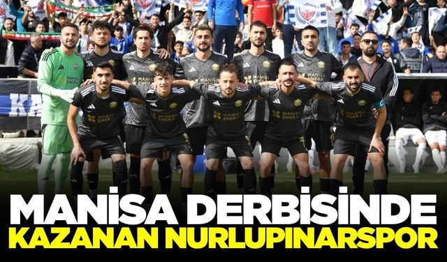 Manisa derbisinde Nurlupınarspor Manisaspor’u mağlup etti
