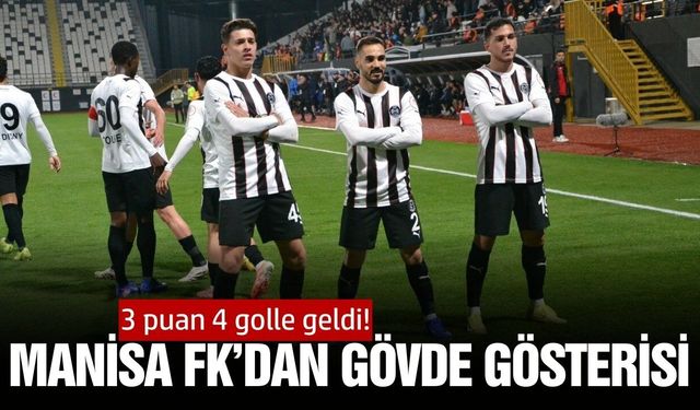 Manisa FK'dan tüm lige gözdağı