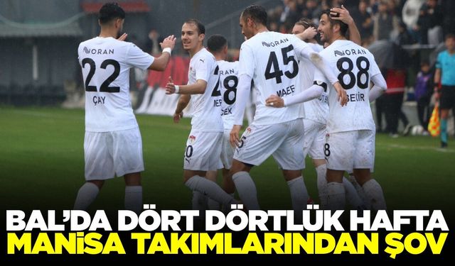 Manisa takımları BAL'da haftayı 4'te 4 ile kapattı