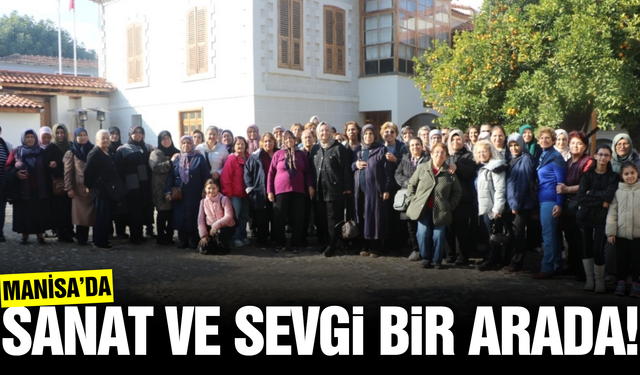 Manisa'da engeller sanatla aşılıyor!