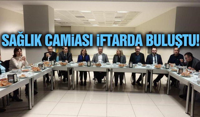 Manisa'da sağlık çalışanları iftar sofrasında buluştu!