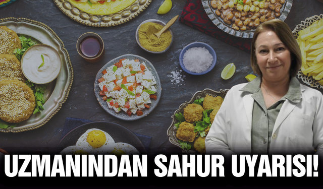 Manisalı diyetisyenden hayati uyarı: 'Oruç tutarken sağlığınızdan olmayın'