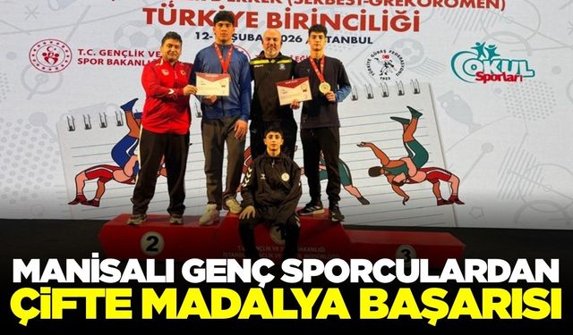 Manisalı genç sporculardan Türkiye Şampiyonası'nda büyük başarı