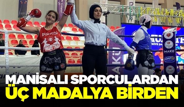 Manisalı sporculardan Türkiye Şampiyonası'nda önemli başarı