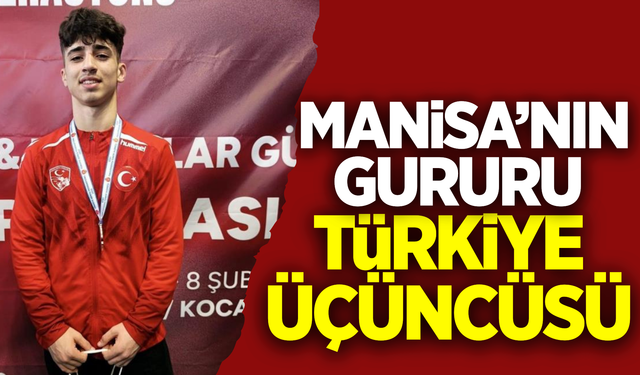 Manisa'nın gururu Yalçın'dan büyük başarı!
