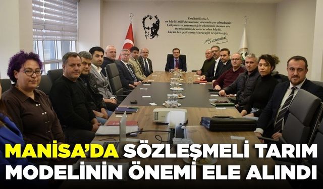 Salihli’de sözleşmeli tarım toplantısı