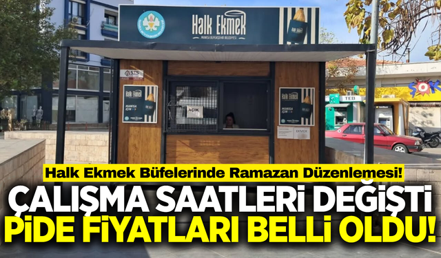 Sarıgöl 'Halk Ekmek'te Ramazan mesaisi!