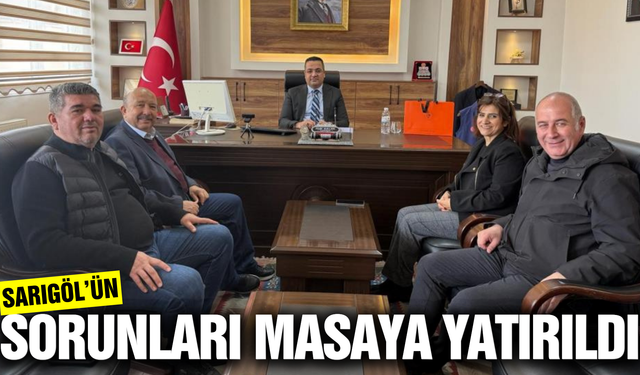 Sarıgöl Kaymakamı Halil Dalak, ATSO Heyetini Kabul Etti