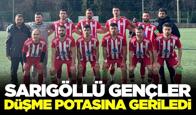 Sarıgöl üst üste ikinci mağlubiyetini aldı