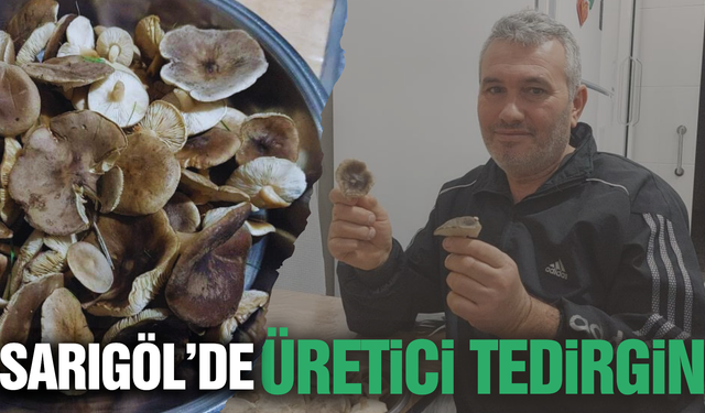 Sarıgöl’de alışılmadık manzara!