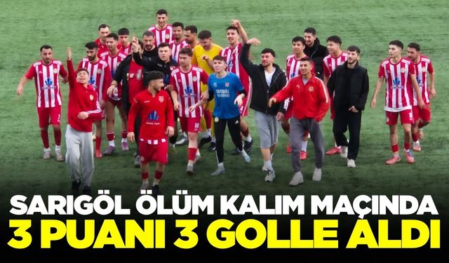 Sarıgöllü Gençler geriye düştüğü maçta kazandı