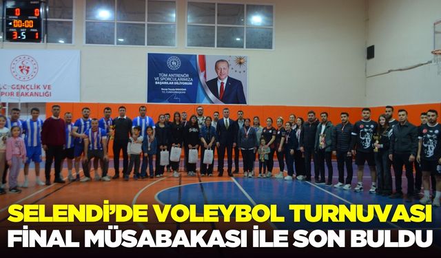 Turnuvanın şampiyonu Selendi Belediye Spor oldu