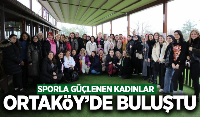 Sporla güçlenen kadınlar Ortaköy'de bir araya geldi!
